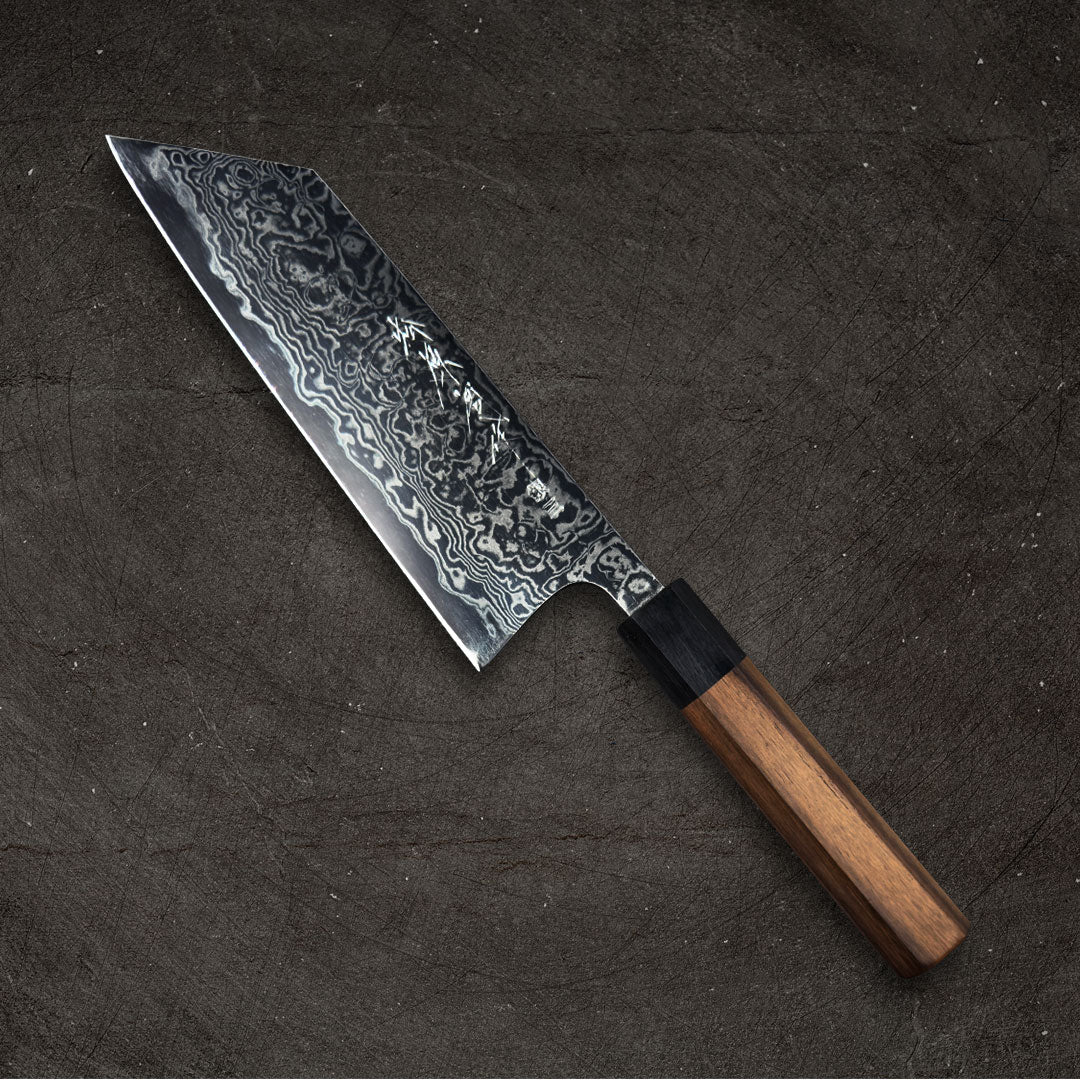 Shu Matsubara Ginsan Damascus Bunka 180mm (7.1