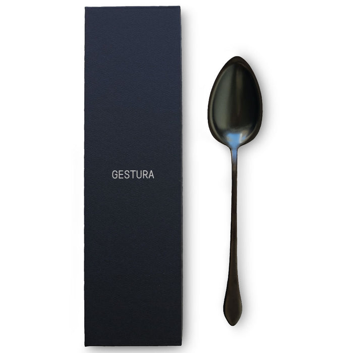 Gestura 1 Tbsp Kitchen Spoon Gunmetal 9"