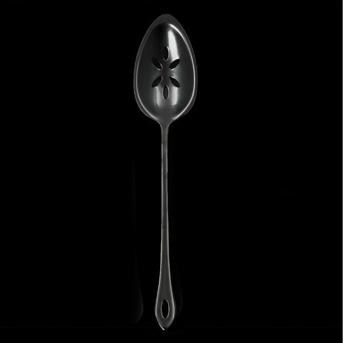 Gestura 1 Tbsp Slotted Spoon Gunmetal 9"