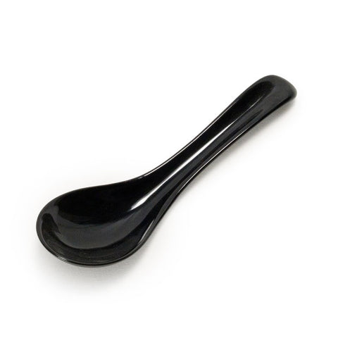Black Ceramic Renge Ramen Spoon 6