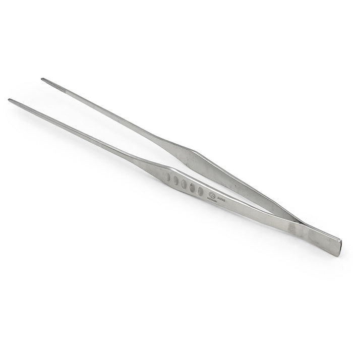 Chef Tongs Stainless Steel Special Sharp Plating Tweezers 8.25" (210mm)