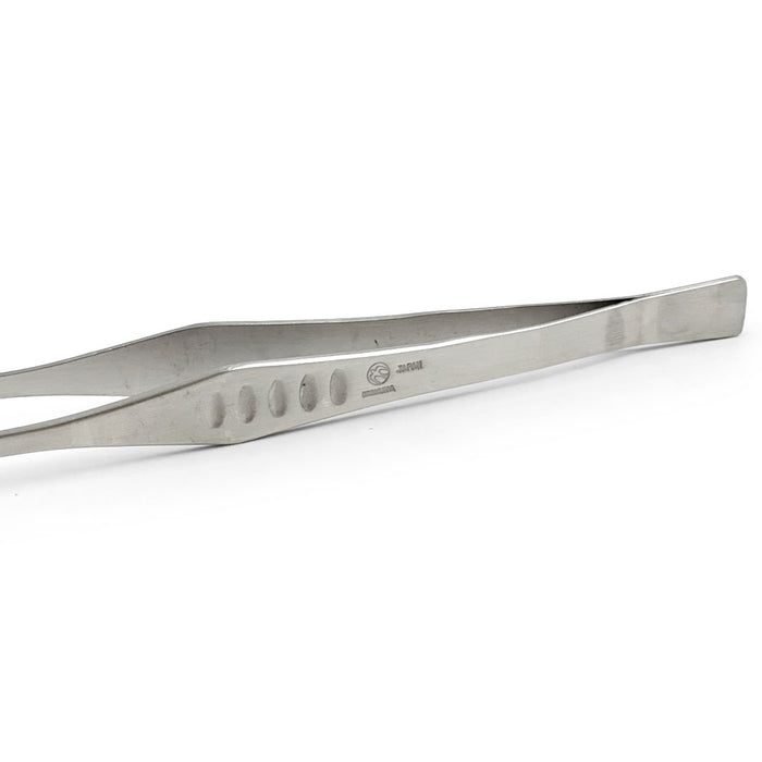 Chef Tongs Stainless Steel Special Sharp Plating Tweezers 8.25" (210mm) - Stainless Steel