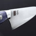 Nenohi Nagi Gyuto 210mm Giraffe Bone Handle Terra Iris with Saya Cover Blade