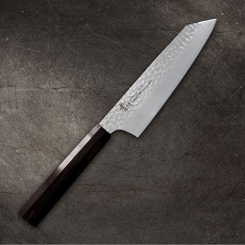 Sakai Takayuki Damascus Hammered VG-10 Kengata Gyuto 200mm (7.9