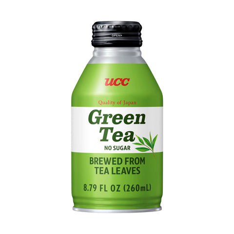 UCC Green Tea 8.79 fl oz (260ml) Case of 24