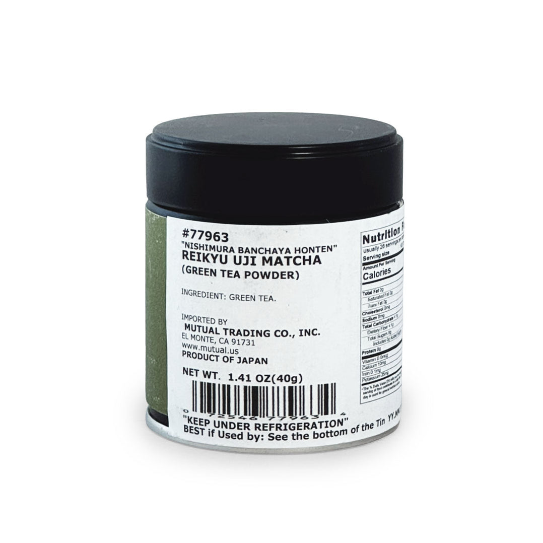Reikyu Premium Uji Matcha Green Tea Ceremonial Grade 1.41 oz (40g ...