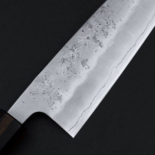 Ittosai Kotetsu Ginsan Nashiji Santoku 165mm Engrave
