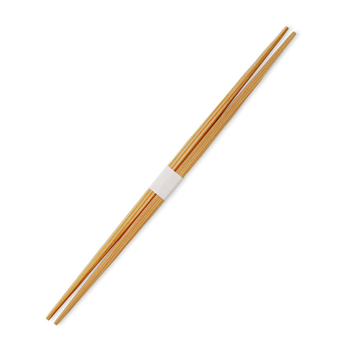 9.5" Disposable Marbled Japanese Cedar Chopsticks Bundled, Double Tips - 2500 Pairs