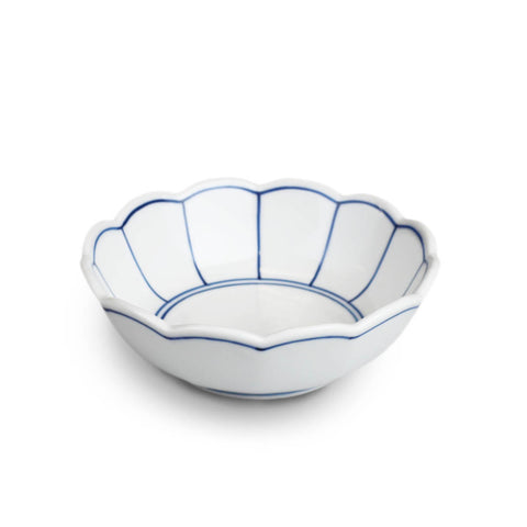 Daisy Blue Lined Kobachi Bowl 6 fl oz / 4.6