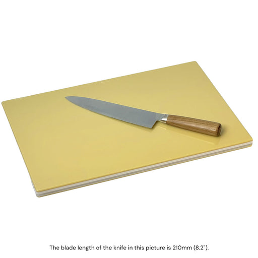 Hasegawa Pro-Soft Lite Rubber Wood Core Cutting Board FSRL 17.3" x 11.4" with 210mm Knife
