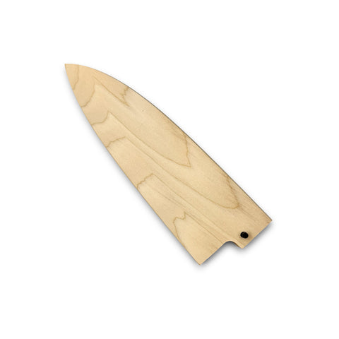 Wooden Knife Saya Cover for Left Handed Deba 150mm (5.9