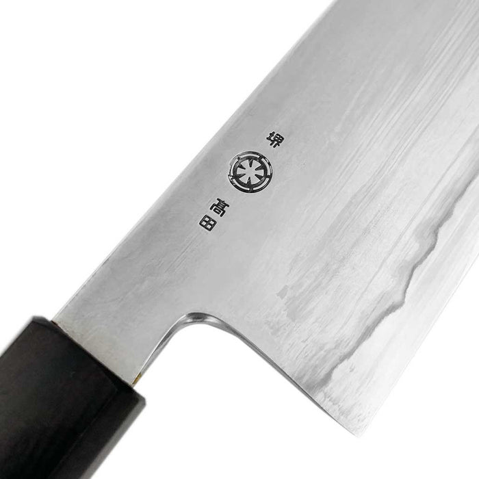 Takada Blue Steel 1 Suiboku Nakiri 180mm (7.1") with Rosewood handle
