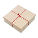 Wooden Square Takeout Bento Box 6.7" x 6.7" (25/pack) - W/ Lid