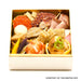 Oribe Jubako Paper 2-Tiered Takeout Bento Box White