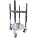 Stainless Steel Rice Warmer Stand with Wheels