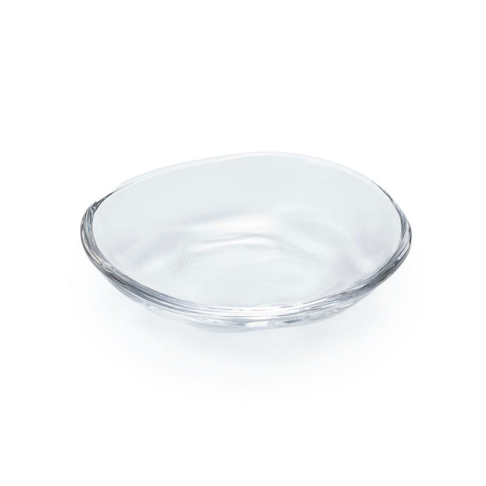 Organic Shaped Glass Small Dish 3.5" dia (Set of 6)