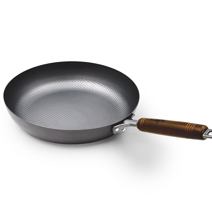Summit Nitrogen Hardened Iron Frying Pan Embossed 11" dia