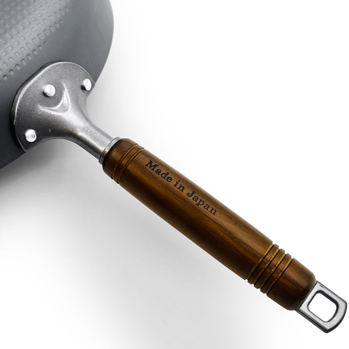 Summit Nitrogen Hardened Iron Frying Pan Embossed 11" dia Made in Japan