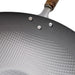 Summit Nitrogen Hardened Iron Beijing Wok Pan Embossed 11.8" dia - Enlarged