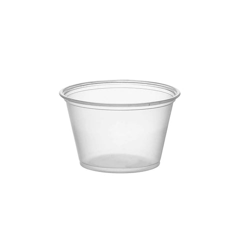 PP Plastic Takeout Portion Cup 1 fl oz / 29.5ml (2500/case) - No Lids