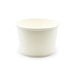 White Paper Waterproof Takeout Bowl 30 fl oz / 5.5" dia (600 pcs) - No Lids