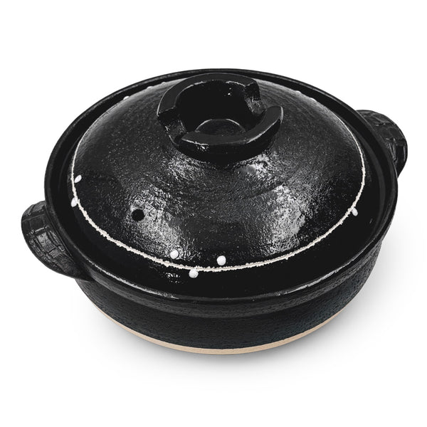 Ryumyaku Bowl Pot M(Black×Drip) [TOKY] 83118a_57de1b3c-f5d1-4f9a-8a4a
