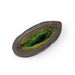 Ibushi Oribe Green Leaf Shaped Plate 8.5" x 4.1"
