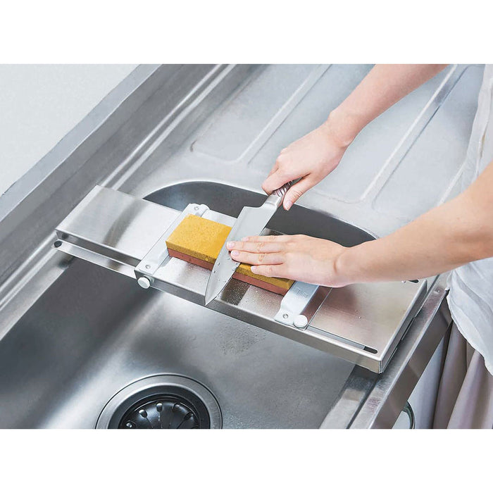 Stainless Steel Sink Bridge for Sharpening Stones Toishidai
