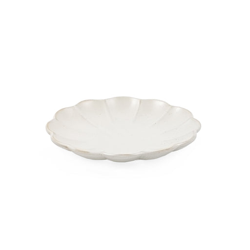 Kikka Daisy Kobiki Ivory Appetizer Plate 5.6" dia