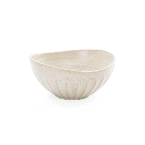 Kobiki Ivory Kobachi Bowl Shaved Design 7 fl oz / 4.25