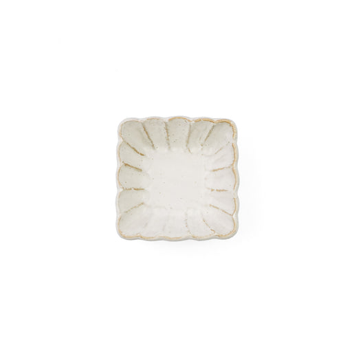 Kikka Kobiki Ivory Square Condiment Dish 3.5" x 3.5"