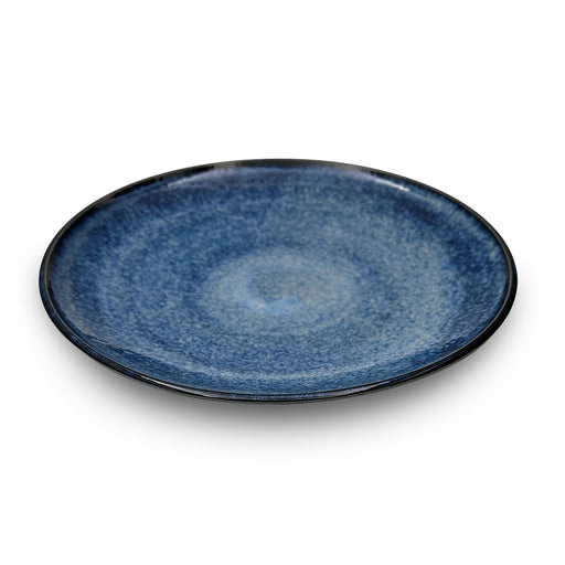 Subaru Grainy Cobalt Blue Dinner Plate 10" dia