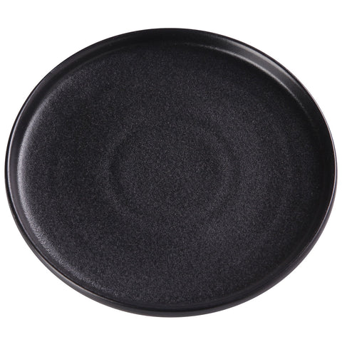 Noble Black Stackable Serving Plate 12.3