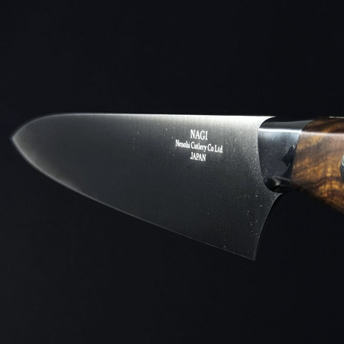Nenohi Nagi Utility Petty 180mm Desert Ironwood Handle with Saya  Back Engrave