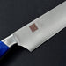 Nenohi Nagi Sujihiki 270mm Blue Jigged Bone Handle with Saya Cover Engrave