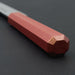 Sakai Takayuki Nanairo Inox Yanagi 210mm Vermilion Lacquered Handle Handle Zoom
