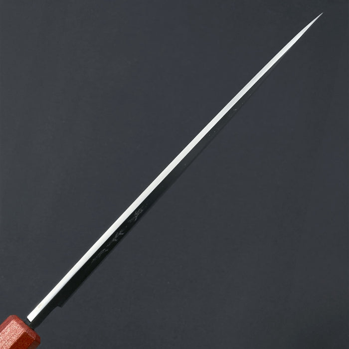 Sakai Takayuki Nanairo Inox Yanagi 210mm Vermilion Lacquered HandleSpine