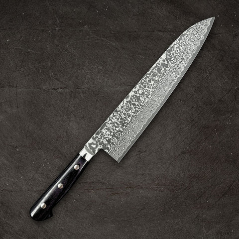 Yoshimi Kato VG-10 Nickel Damascus Gyuto 240mm (9.4
