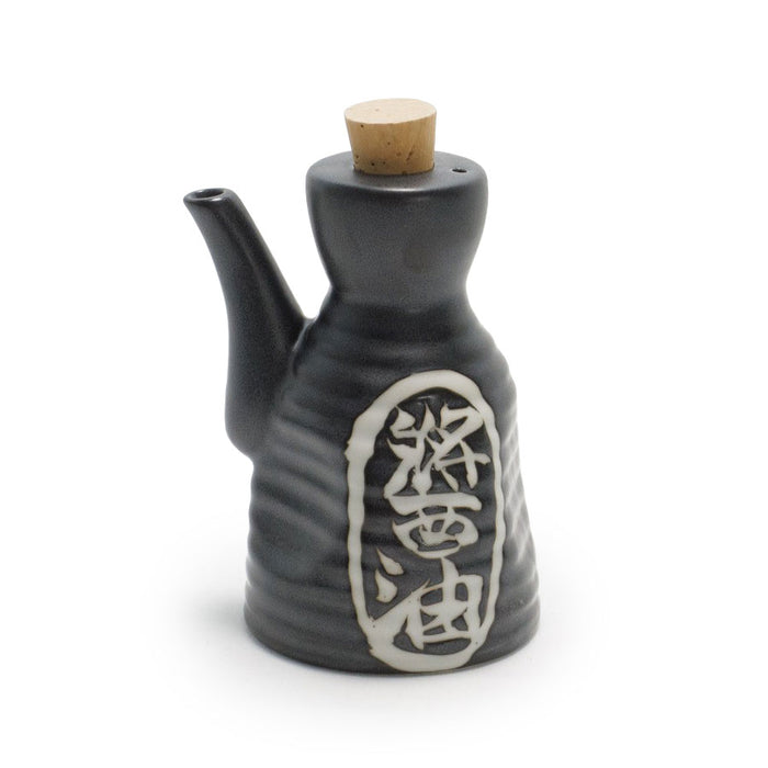 Rokube Black Kanji Soy Sauce Dispenser 6.7 fl oz