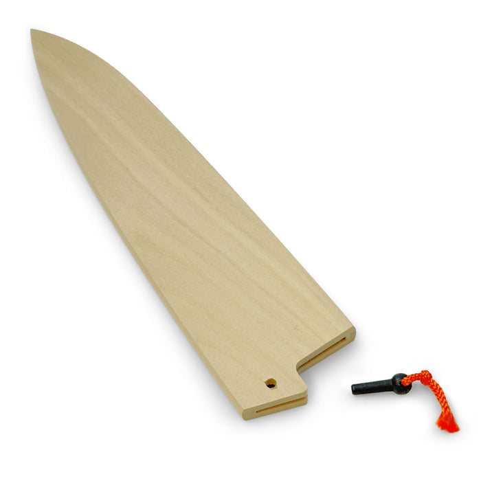 Saya Pin for Wooden Knife Cover with Orange Ribbon
