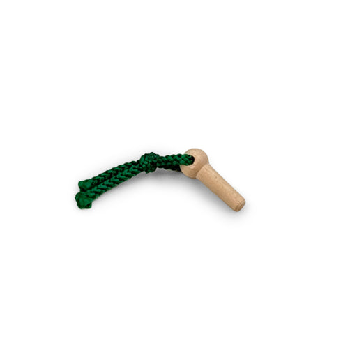 Saya Pin for Wooden Knife Cover with Green Ribbon