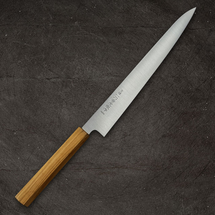 Ittosai Kotestsu Inox Swedish Steel Sujihiki 270mm (10.6")
