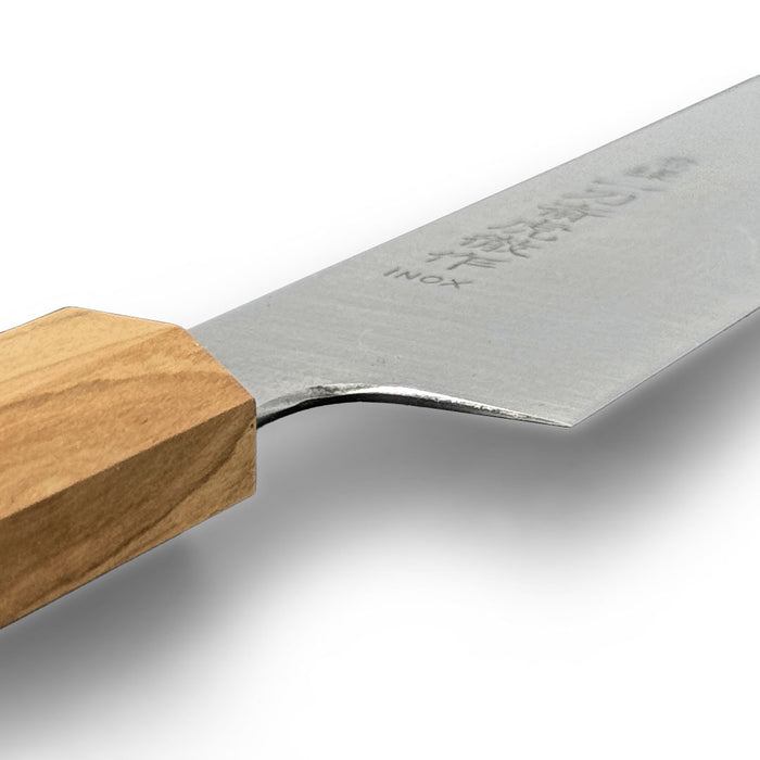 Ittosai Kotestsu Inox Swedish Steel Sujihiki 270mm (10.6") - Heel