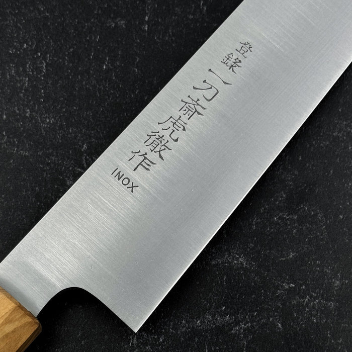 Ittosai Kotestsu Inox Swedish Steel Sujihiki 270mm (10.6") - Engraving