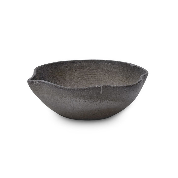 Kanayama Kumogata Matte Charcoal Gray Kobachi Bowl 8 fl oz / 4.9" dia