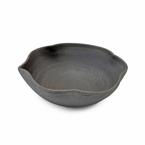 Kanayama Kumogata Matte Charcoal Gray Kobachi Bowl 10 fl oz / 5.9