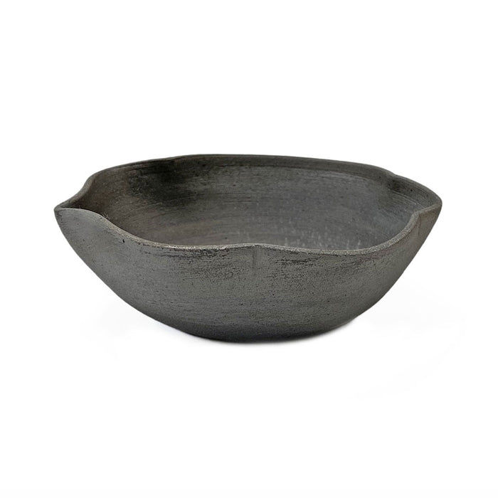 Kanayama Kumogata Matte Charcoal Gray Kobachi Bowl 10 fl oz / 5.9" dia