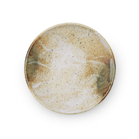 Yukishino Moss White Salad Plate 7.68