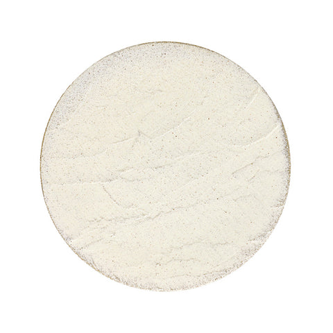 Shikkui Textured Ivory Flat Dinner Plate 10.6