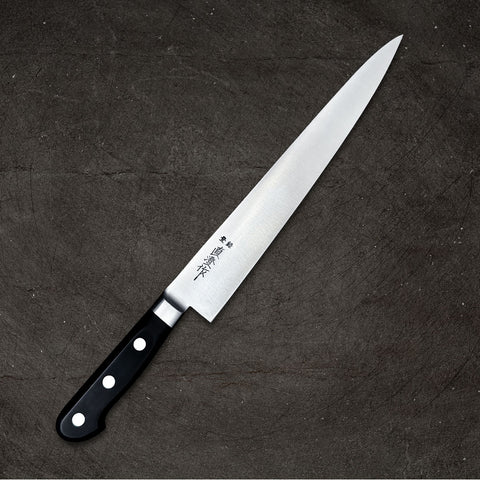 Naozumi Carbon Steel Sujihiki 240mm (9.4